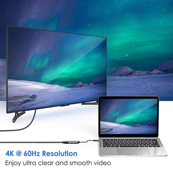 Choetech Hub H21 Usb To Hdmi 4K 60Hz Braided Video Cable Cord Adapter Video Cables & Adapters