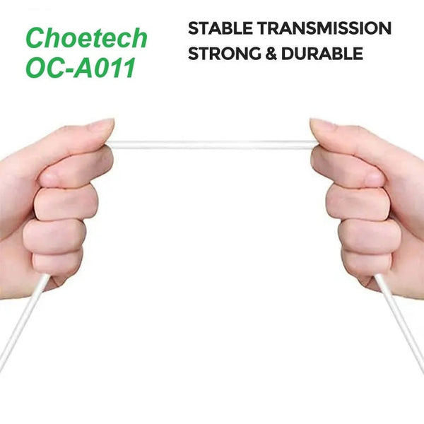 Choetech Oc A011 Usb In Ear Headphones 1.2M White Wired Earphones