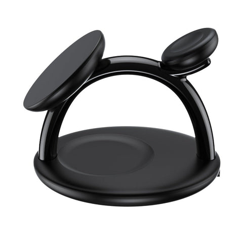 Choetech T587 F 3 In 1 Magnetic Wireless Charger Station For Iphone 12/13/14/Airpods Pro/Iwatch Chargers & Cradles