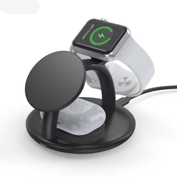 Chargers & Cradles Choetech T587 F 3 In 1 Magnetic Wireless Charger Station For Iphone 12/13/14/Airpods Pro/Iwatch