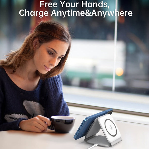 Choetech T588 F Wh 3 In 1 Foldable Fast Wireless Charger For Phone/Watch/Earphone Chargers & Cradles