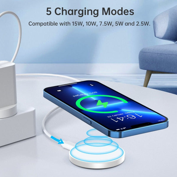 Choetech T603 F Ring Holder And Magnetic 15W Wireless Charger For Phone/Airpod/Iwatch Chargers & Cradles