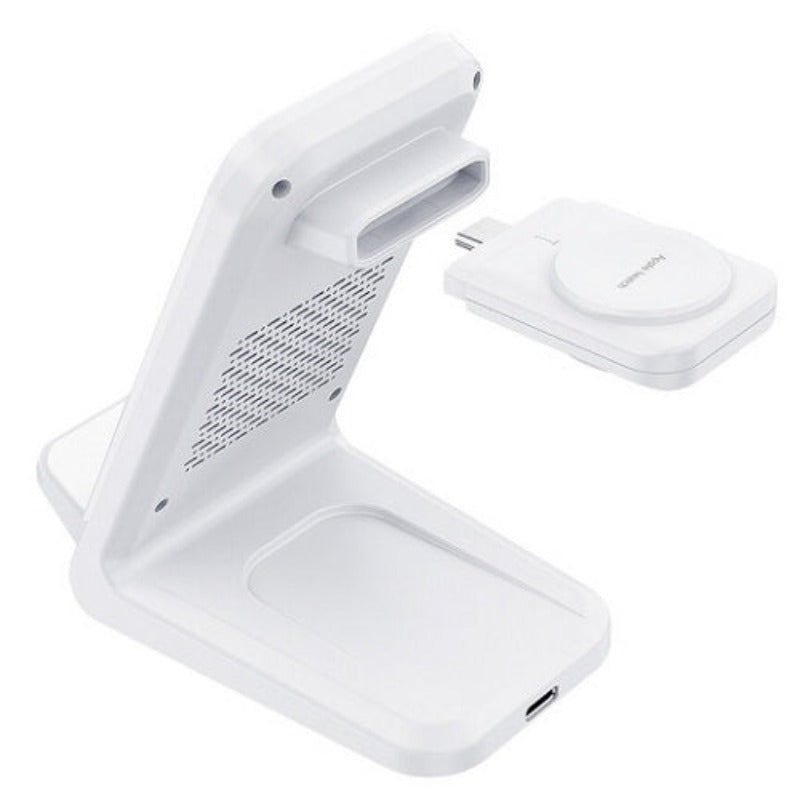 Choetech T608 F 15W 4 In 1 Wireless Charger Stand For Iwatch And Samsung Watch Chargers & Cradles