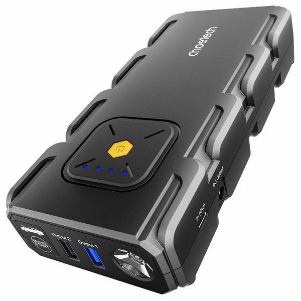 Choetech Tc0009 16000Mah Portable Car Jump Starter With Emergency Light Jump Starters