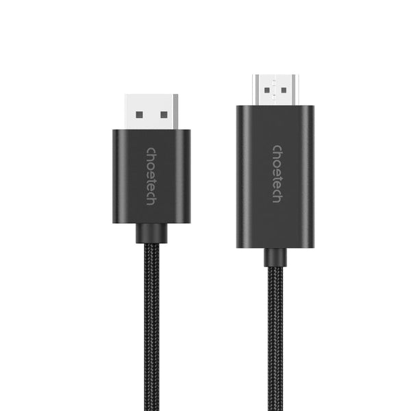 Choetech Xdh01 4K 60Hz Displayport Male To Hdmi Braided Cable 2M Monitor/Av Cables & Adapters