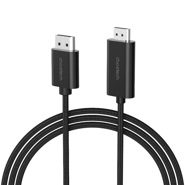 Choetech Xdh01 4K 60Hz Displayport Male To Hdmi Braided Cable 2M Monitor/Av Cables & Adapters