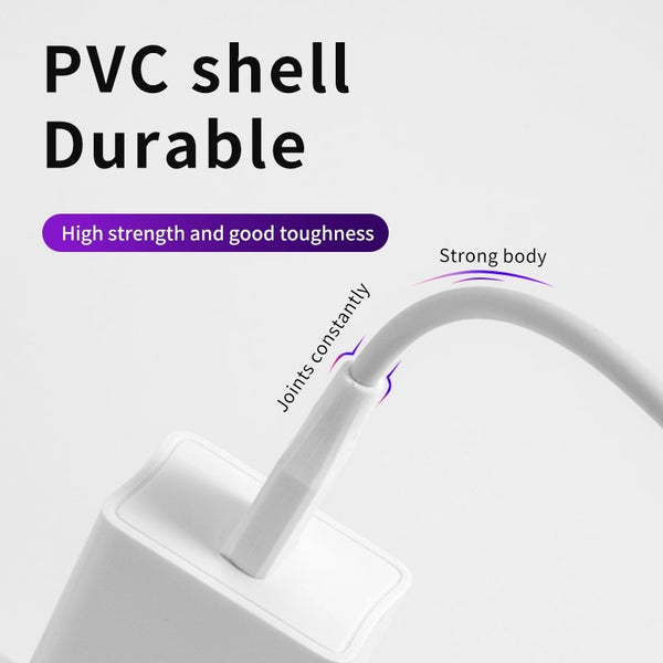 Kivee Kv Ct326 8 Pin Iphone Charging Cable 1M White Cables & Adapters