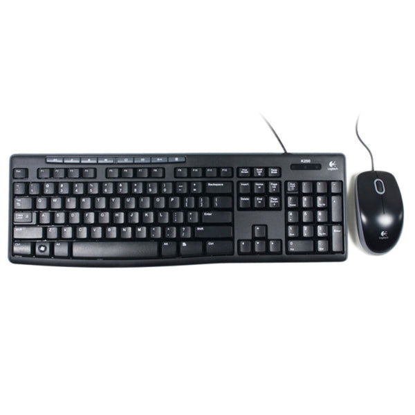Logitech Mk200 Media Keyboard Mouse (920 002693) Keyboard & Mouse Bundles