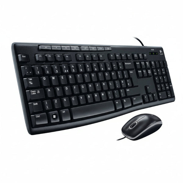 Logitech Mk200 Media Keyboard Mouse (920 002693) Keyboard & Mouse Bundles