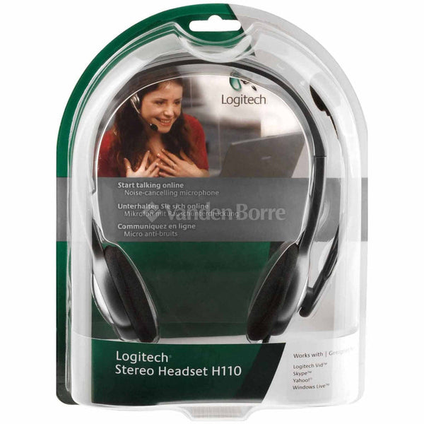 Logitech H110 Stereo Headset (981 000459) Headsets