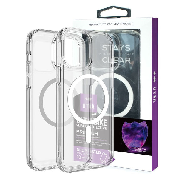 Ultimake Shockproof Transparent Magsafe Cover Case For Iphone 16 Pro Max Cases Covers & Skins