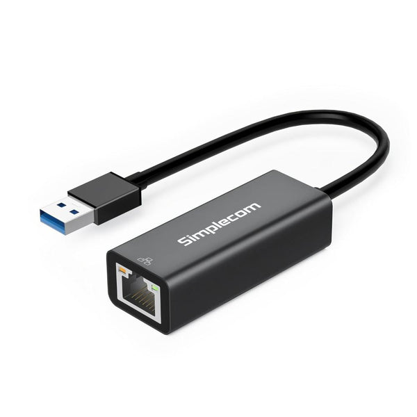 Simplecom Nu304 Superspeed Usb 3.0 To Gigabit Ethernet Network Adapter Ethernet Cables (Rj 45/8P8c)