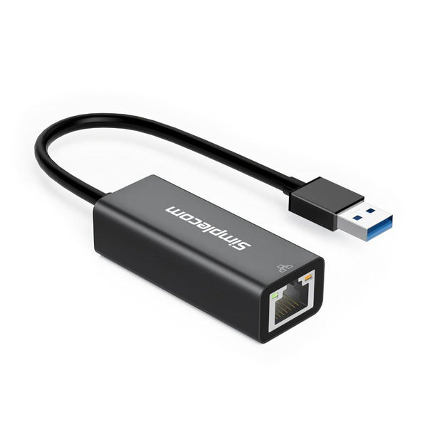 Simplecom Nu304 Superspeed Usb 3.0 To Gigabit Ethernet Network Adapter Ethernet Cables (Rj 45/8P8c)