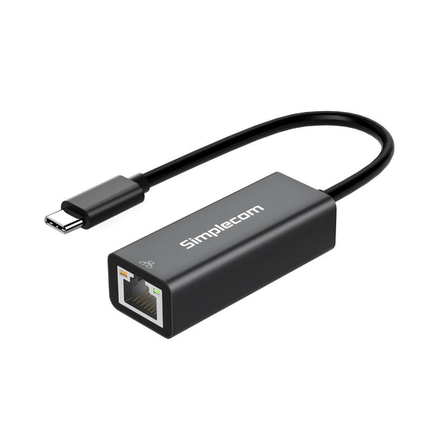 Simplecom Nu314 Superspeed Usb C To Gigabit Ethernet Network Adapter Ethernet Cables (Rj 45/8P8c)