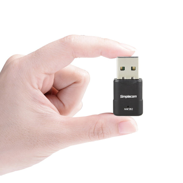 Simplecom Nw382 Mini Wireless Usb Wifi Adapter 802.11N 300Mbps Usb Wi Fi Adapters/Dongles