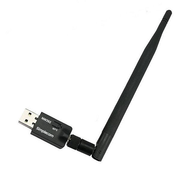 Simplecom Nw392 Usb Wireless Wifi Adapter 802.11N 300Mbps 5Dbi Antenna Usb Wi Fi Adapters/Dongles