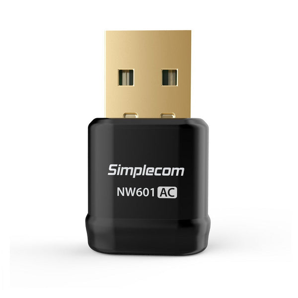 Simplecom Nw601 Ac600 Mini Wifi Dual Band Wireless Usb Adapter Usb Wi Fi Adapters/Dongles