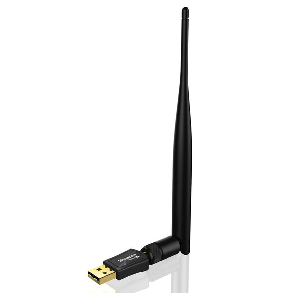 Simplecom Nw611 Ac600 Wifi Dual Band Usb Adapter With 5Dbi High Gain Antenna Usb Wi Fi Adapters/Dongles