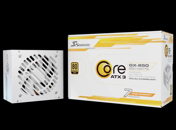 Seasonic Core Gx 850 White Atx 3.1 850W (Srp Cgx851 A5a32sf White) Power Supplies