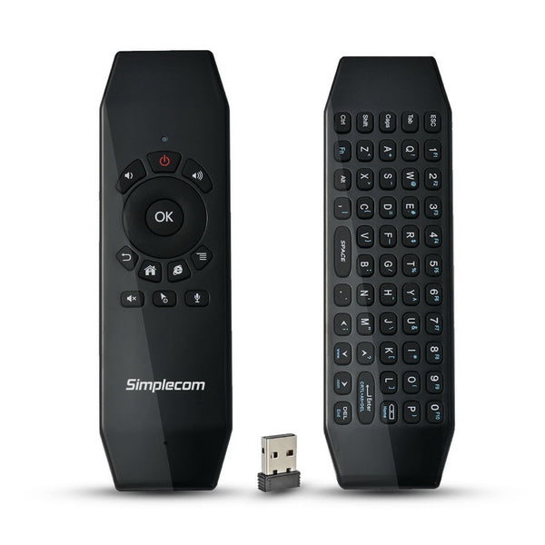 Simplecom Rt150 2.4Ghz Wireless Remote Air Mouse Keyboard With Ir Learning Keyboard & Mouse Bundles