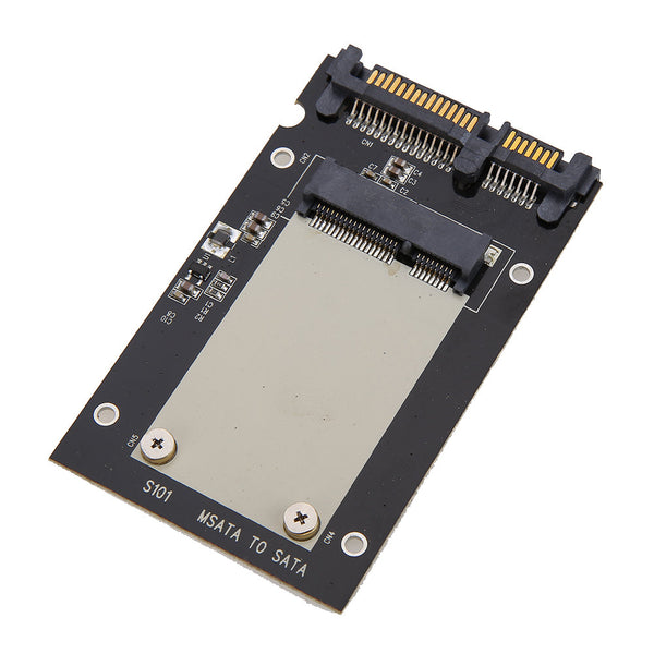Simplecom Sa101 Msata To 7Mm 2.5" Sata Converter Enclosure Aluminium Drive Enclosures & Docks