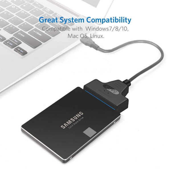 Simplecom Sa128 Usb 3.0 To Sata Adapter Cable For 2.5" Ssd/Hdd Other Drives Storage & Media
