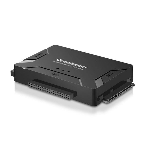 Simplecom Sa492 Usb 3.0 To 2.5/3.5/5.25 Inch Sata Ide Adapter With Power Supply Other Drives Storage & Media