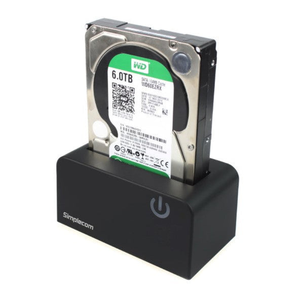 Simplecom Sd326 Usb 3.0 To Sata Hard Drive Docking Station For 3.5" And 2.5" Hdd Ssd Drive Enclosures & Docks