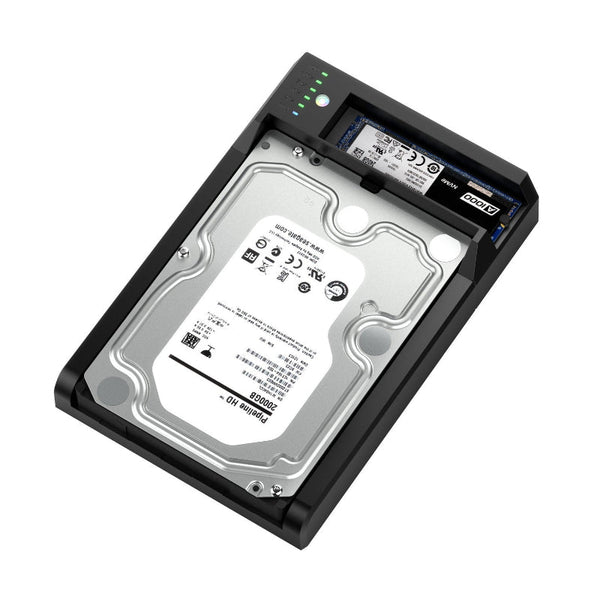 Simplecom Sd570 Nvme M.2 + Sata Hdd And Ssd Dual Bay Docking Station Usb 3.2 Gen 10Gbps Offline Clone Drive Enclosures & Docks