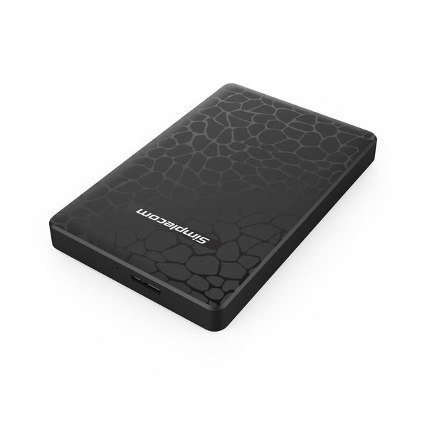 Simplecom Se101 Compact Tool Free 2.5'' Sata Usb 3.0 Hdd/Ssd Enclosure Black Drive Enclosures & Docks