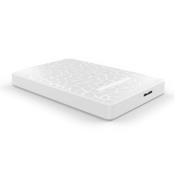 Simplecom Se101 Compact Tool Free 2.5'' Sata Usb 3.0 Hdd/Ssd Enclosure White Drive Enclosures & Docks