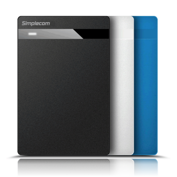Simplecom Se203 Tool Free 2.5" Sata Hdd Ssd Usb 3.0 Hard Drive Enclosure Black Drive Enclosures & Docks