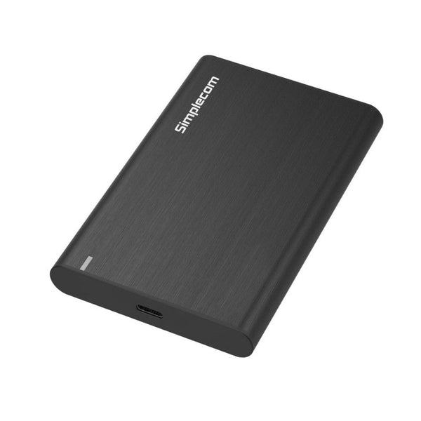 Simplecom Se221 Aluminium 2.5'' Sata Hdd/Ssd To Usb 3.1 Enclosure Black Drive Enclosures & Docks