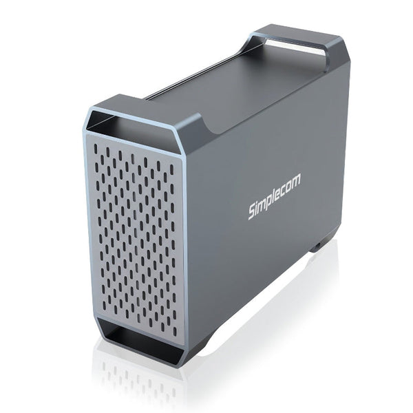 Simplecom Se482 Superspeed Usb Dual Bay 3.5" Sata Hard Drive Raid Enclosure Usb C 0/1 Jbod Drive Enclosures & Docks