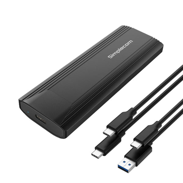 Simplecom Se504v2 Nvme / Sata Dual Protocol M.2 Ssd Usb C Enclosure Tool Free 3.2 Gen 10Gbps Drive Enclosures & Docks