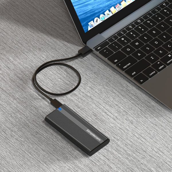 Simplecom Se505 Nvme M.2 Ssd To Usb C Enclosure 3.2 Gen 10Gbps Drive Enclosures & Docks