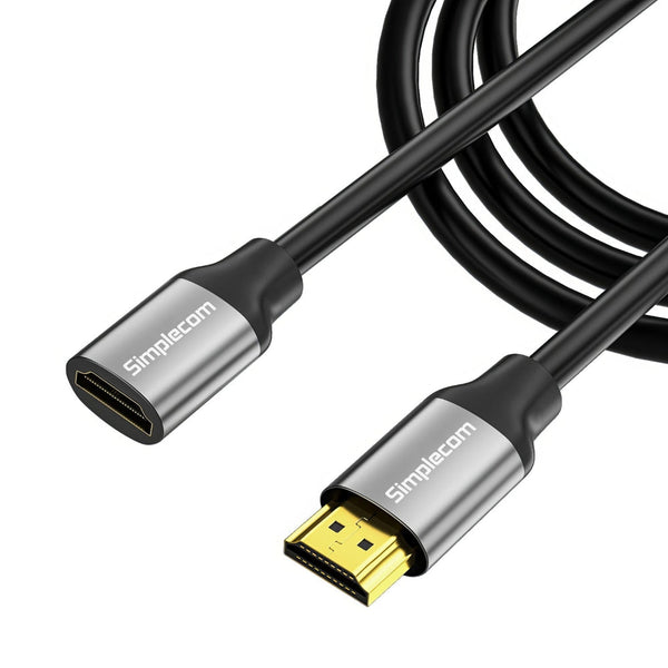 Simplecom Caf310 1.0M Hdmi 2.1 Extension Cable Male To Female 48Gbps 8K@60Hz Monitor/Av Cables & Adapters