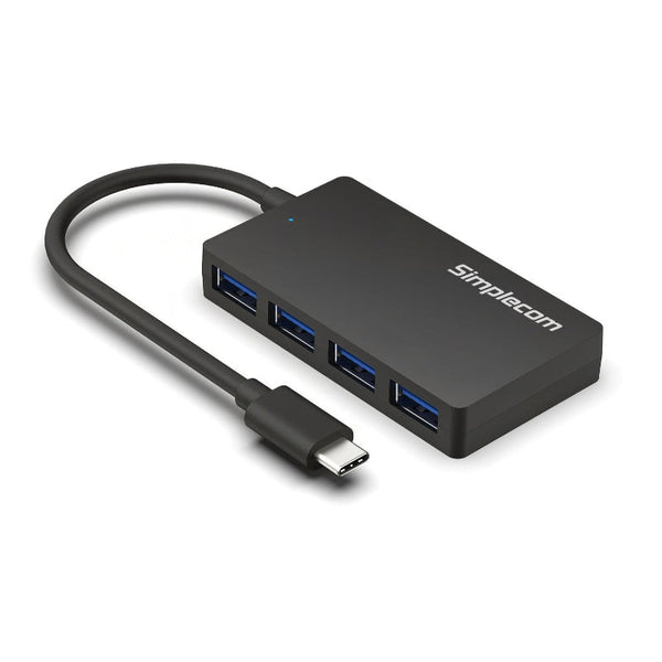 Simplecom Ch350 Superspeed Usb To 4 Port A Hub 3.2 Gen1 Usb Cables Hubs & Adapters