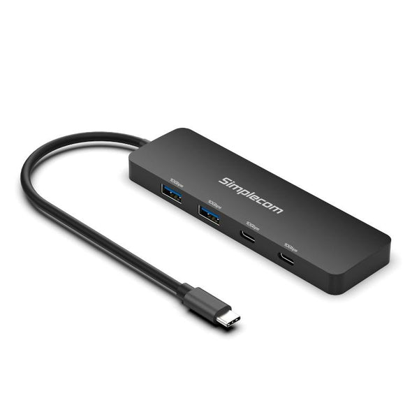 Simplecom Ch392 Usb 3.2 Gen2 4 Port 10Gbps Hub (2X A And C) Usb Cables Hubs & Adapters