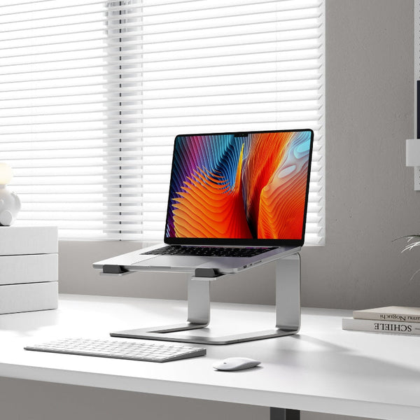 Simplecom Cl510s Ergonomic Aluminium Riser Stand For Laptop Macbook Stands Holders & Car Mounts