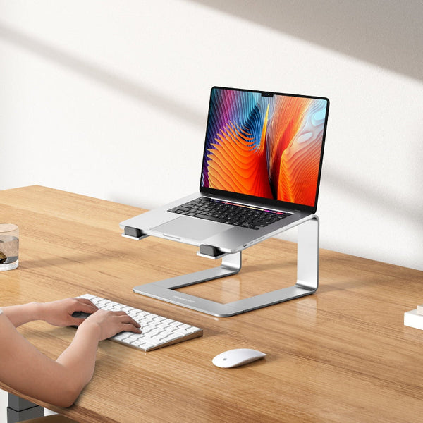 Simplecom Cl510s Ergonomic Aluminium Riser Stand For Laptop Macbook Stands Holders & Car Mounts