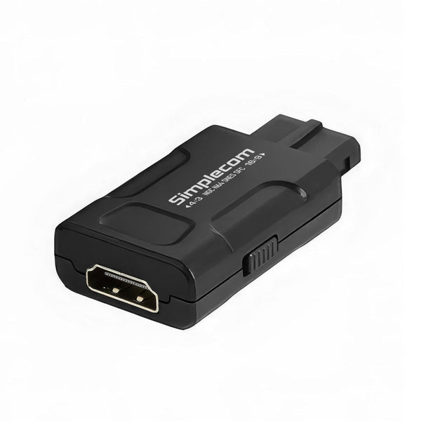 Simplecom Cm461v2 Hdmi Adapter Composite Av And S Video To Converter For Nintendo Ngc N64 Snes Sfc Monitor/Av Cables & Adapters