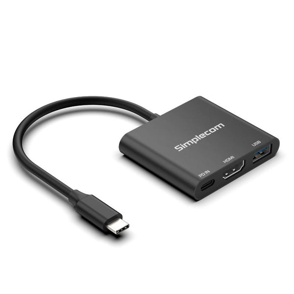 Simplecom Da320 Usb C In 1 Adapter 3.2 Gen 5Gbps Pd Hdmi 2.0 4K@60Hz Usb Cables Hubs & Adapters