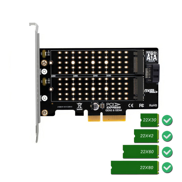 Simplecom Ec412v2 Nvme Sata M.2 Ssd Pcie X4 Expansion Card Other Interface/Add On Cards
