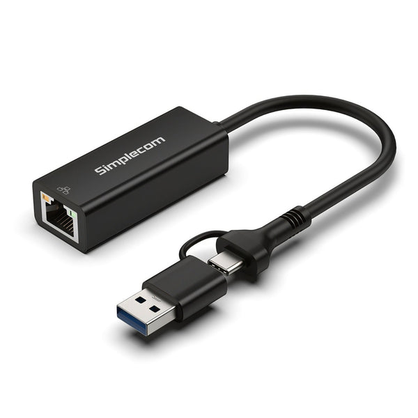 Simplecom Nu315c Superspeed Usb C And Usb A To Gigabit Ethernet Adapter Other Networking Cables