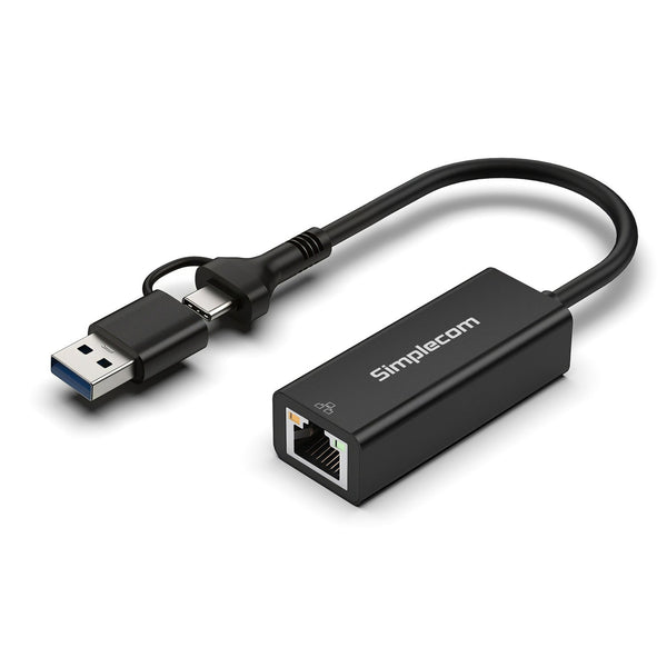 Simplecom Nu315c Superspeed Usb C And Usb A To Gigabit Ethernet Adapter Other Networking Cables