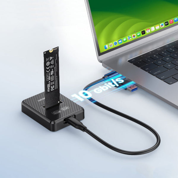 Simplecom Sd511 M.2 Ssd Docking Station Nvme And Sata Dual Protocol Usb 3.2 Gen 10Gbps Drive Enclosures & Docks