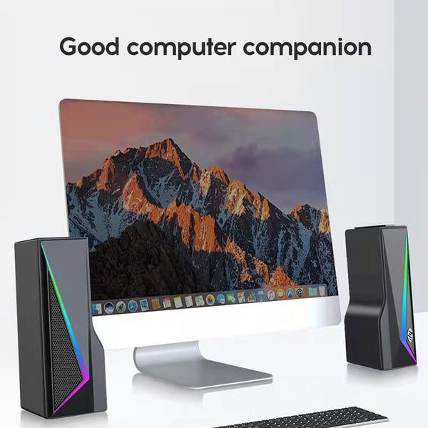 Hp Dhe 6005 Wired Rgb Gaming Surround Soundbar Stereo Speaker Audio Docks & Mini Speakers