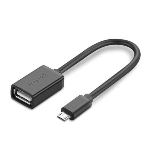Ugreen Usb 2.0 Female To Micro Male Otg Cable (10396) Usb Cables Hubs & Adapters
