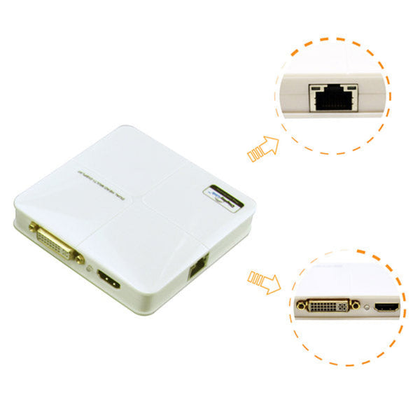 Winstars Usb 3.0 Dual Head Display With Gigabit Ethernet Adapter (Ws Ug39dh1) Splitters Couplers & Adapters